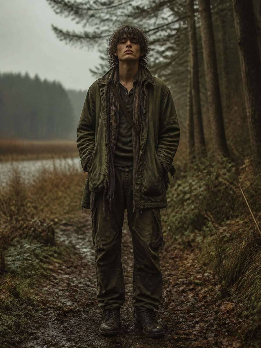 Forest Edge Grunge Mood photo