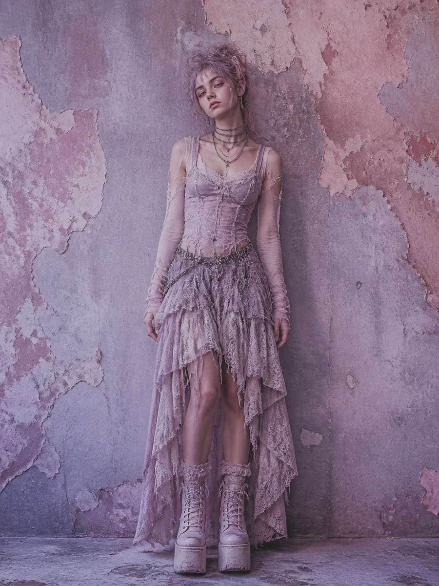 Pastel Grunge Editorial photo
