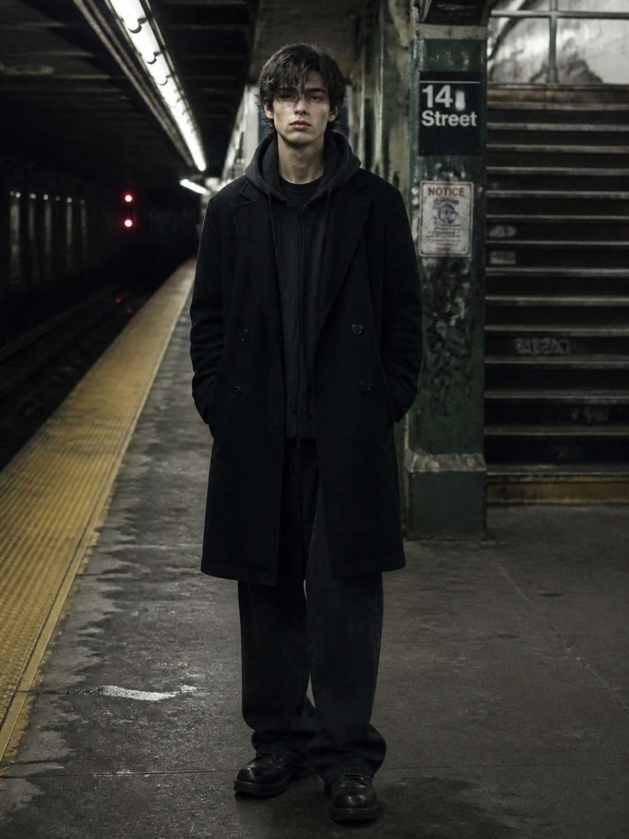 Subway Platform Grunge photo