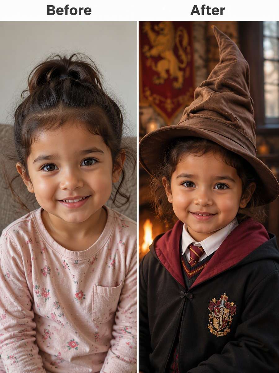 Age 3: Soft Sorting Hat — Heirloom Studio Finish photo