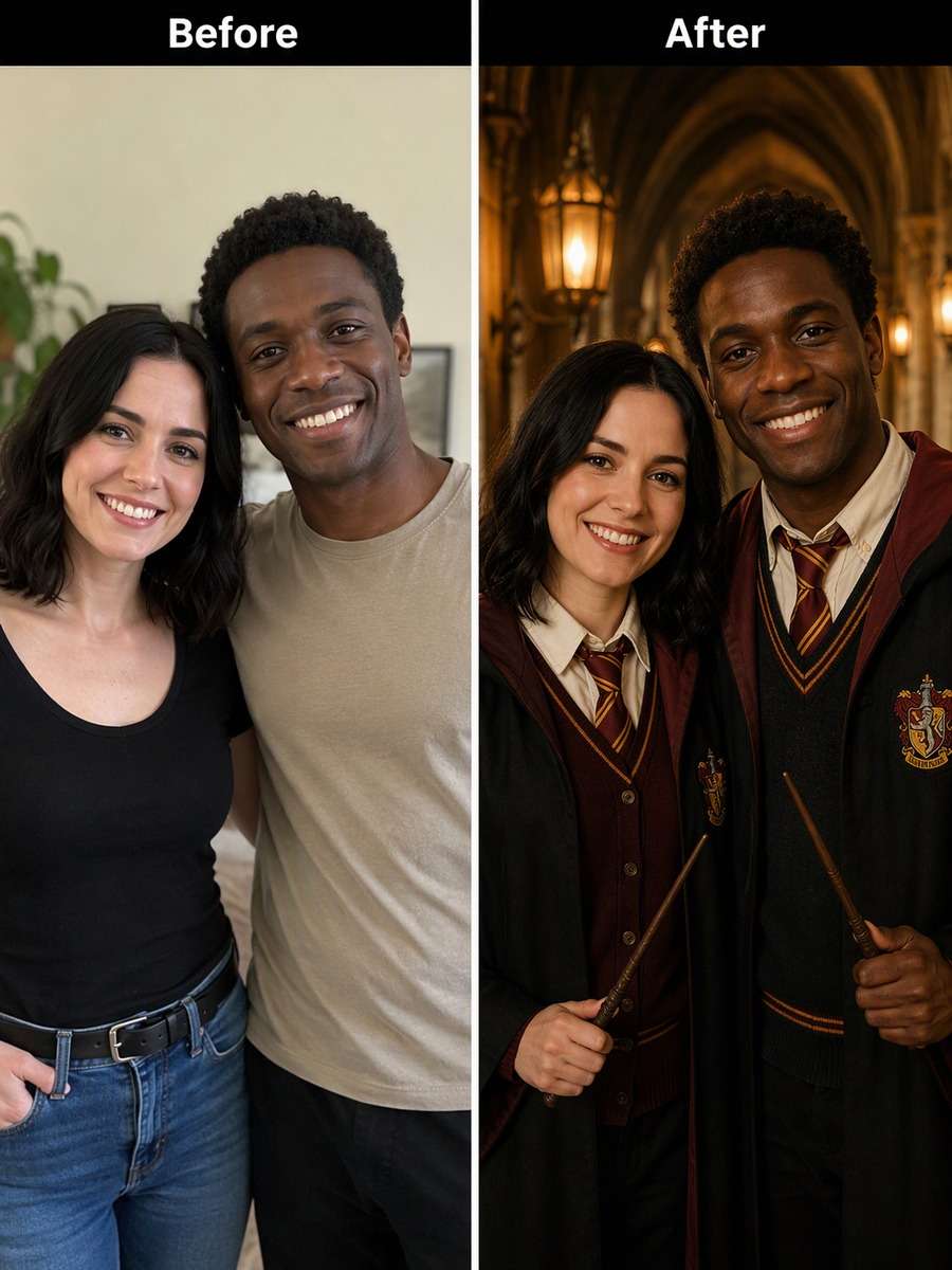 Hogwarts Uniform Best Friends photo