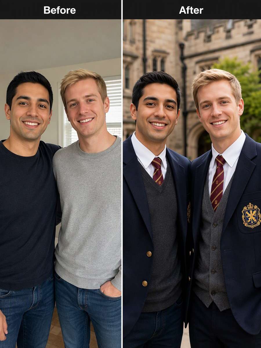 School Uniform Reunion photo