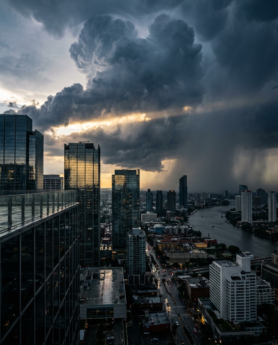 stormfront over photo