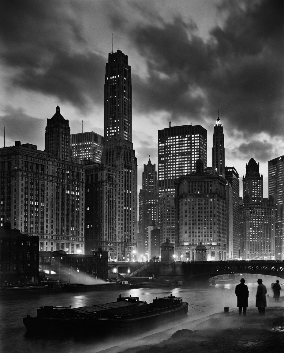 black and white noir photo