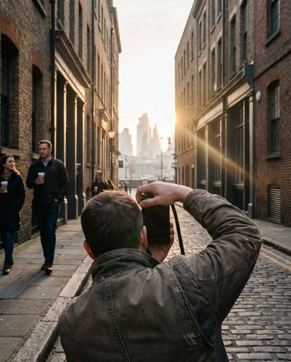 street photographer frame photo