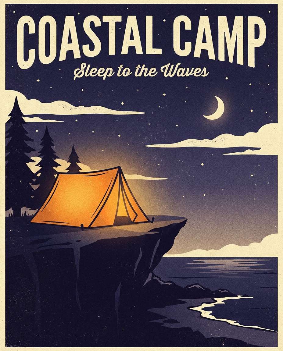 camping night photo