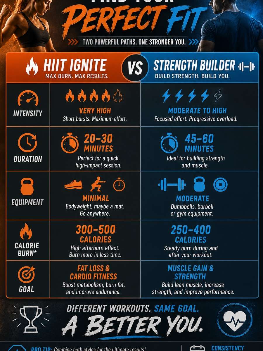 Fitness Program Comparison Design photo