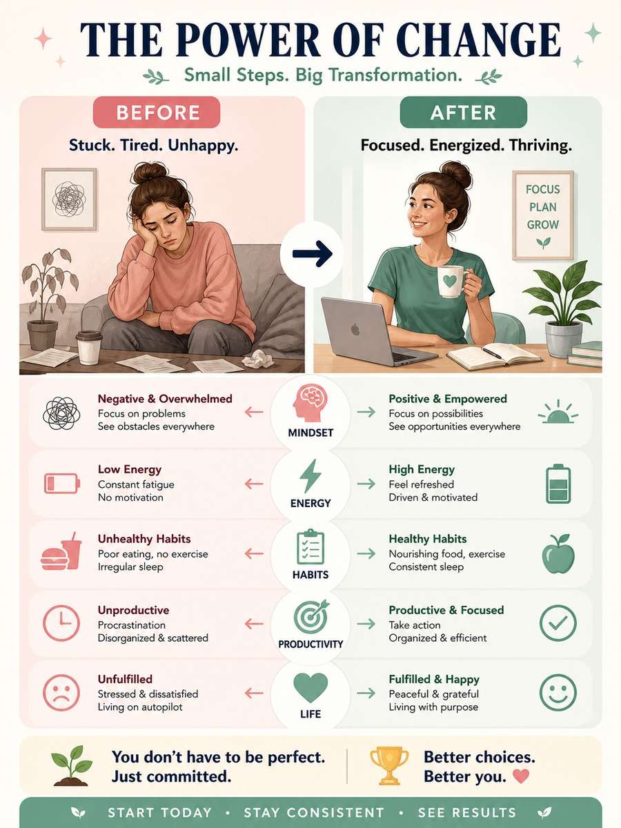 Before and After Transformation Chart photo