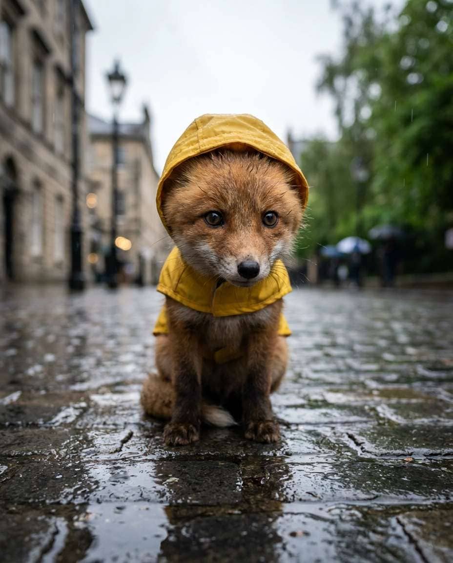 rainy day hood photo