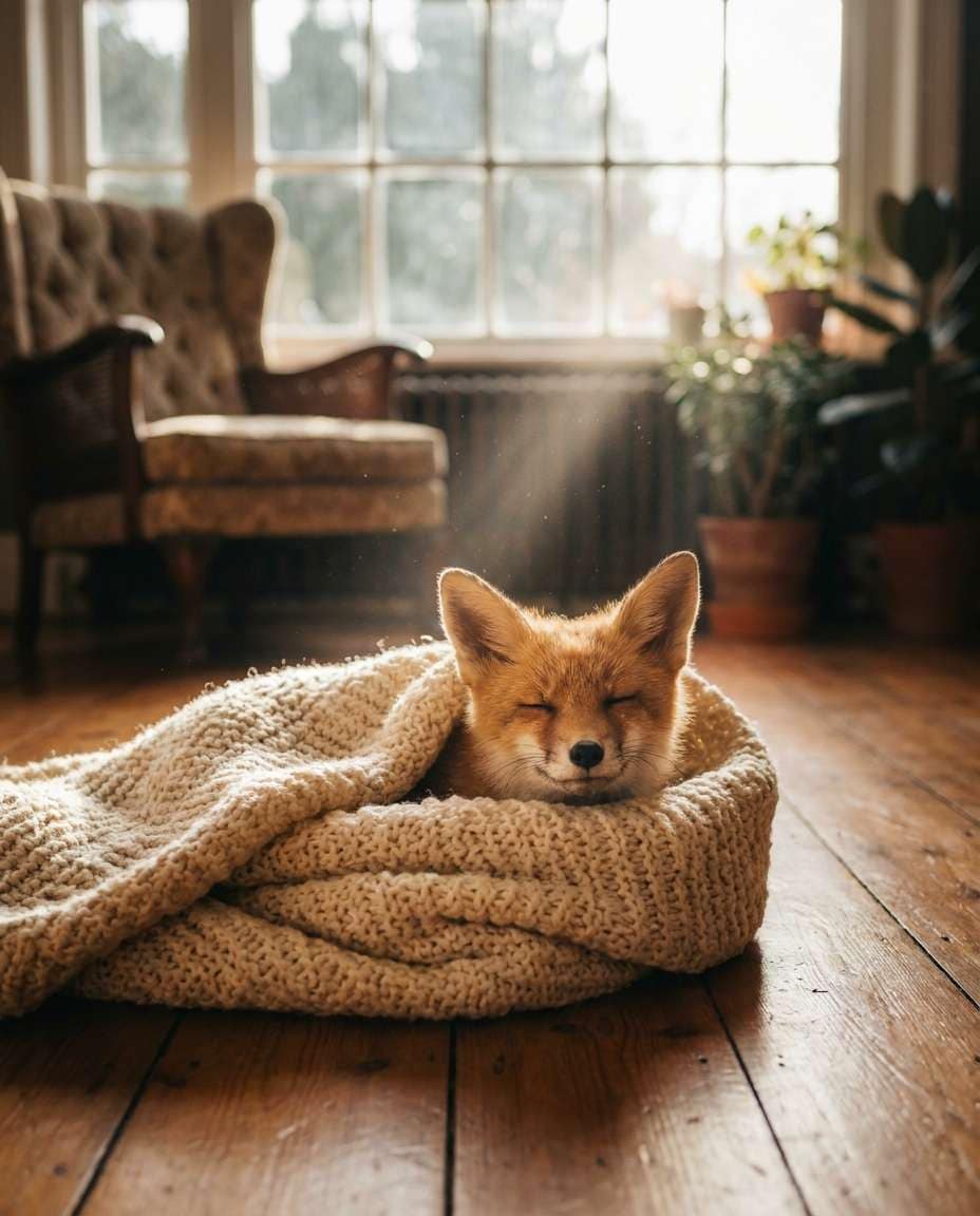 cozy blanket indoors photo