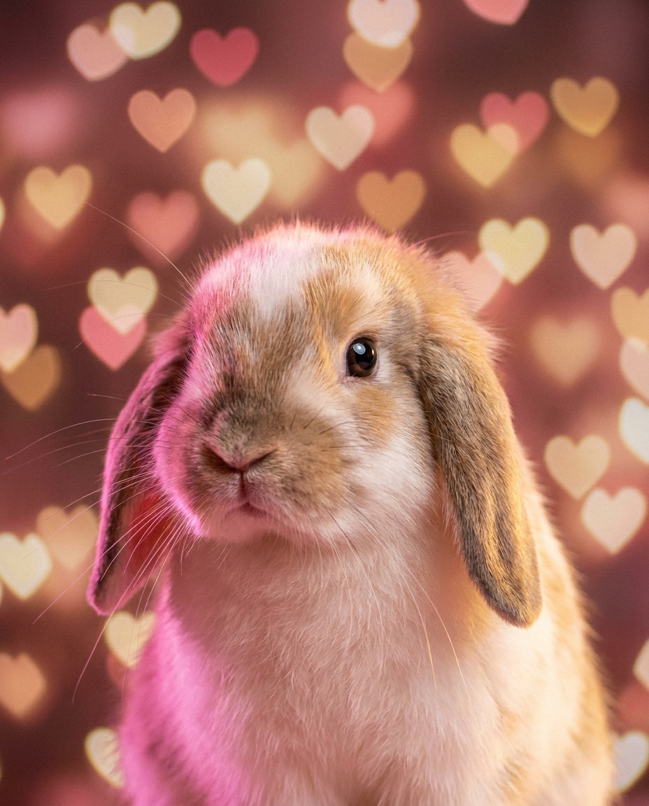 heartshaped bokeh photo