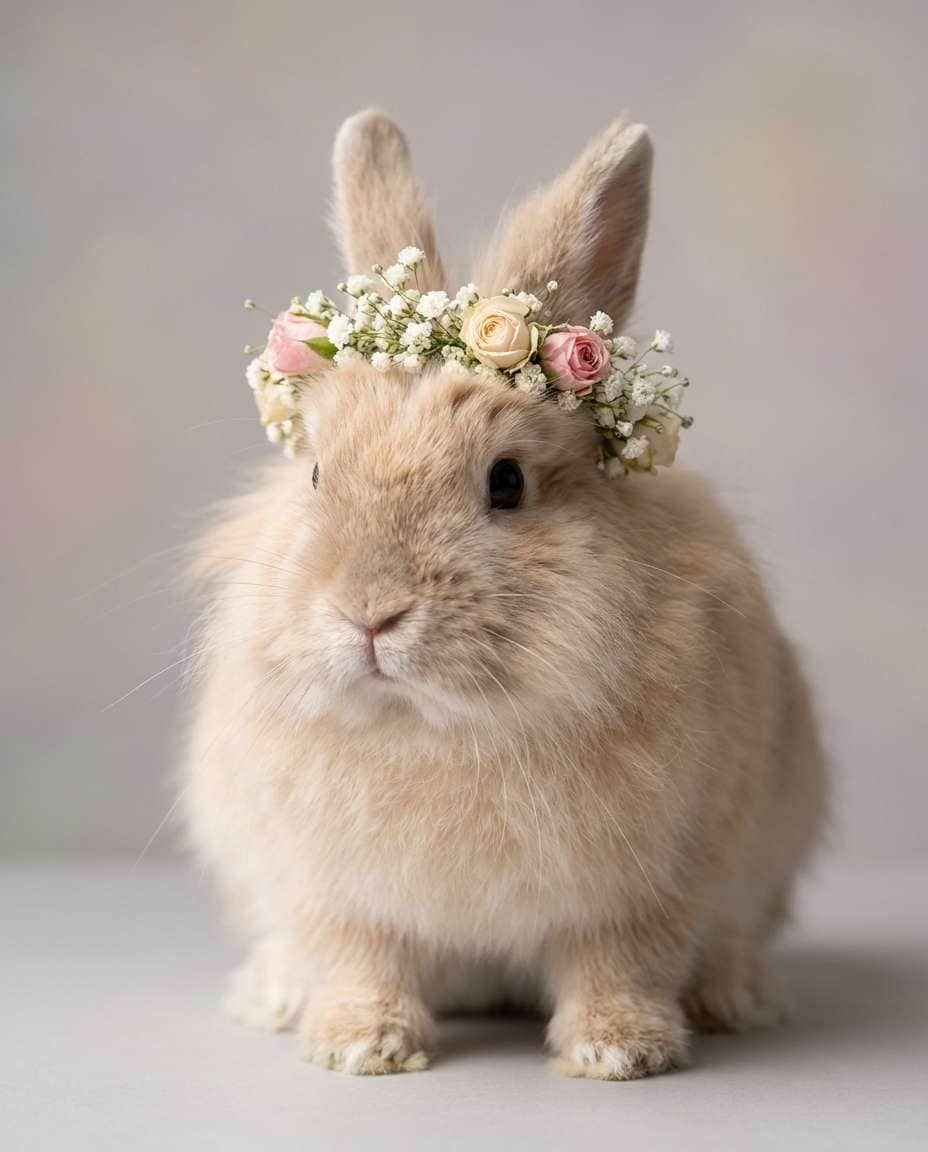 tiny flower crown photo