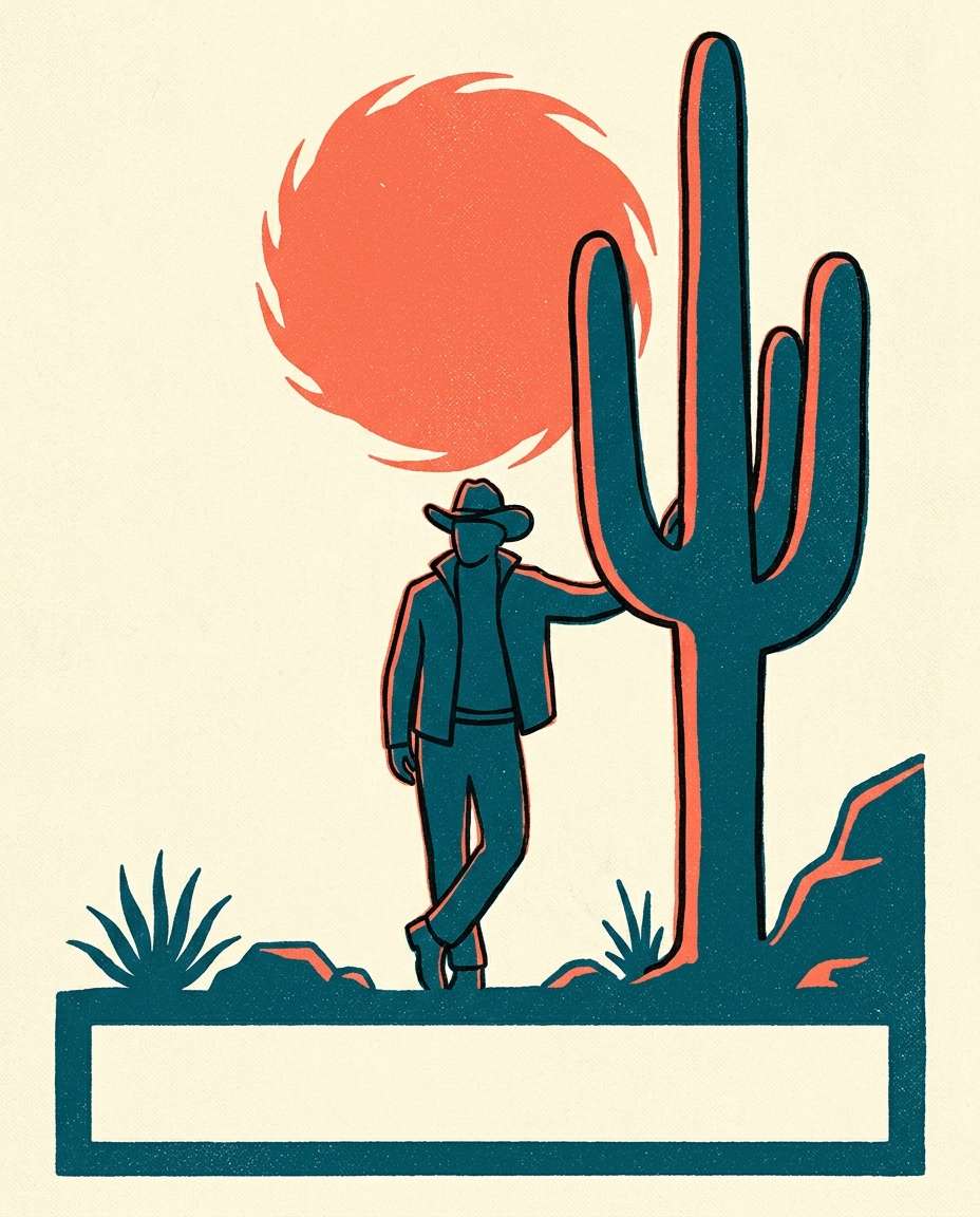 cactus silhouette photo