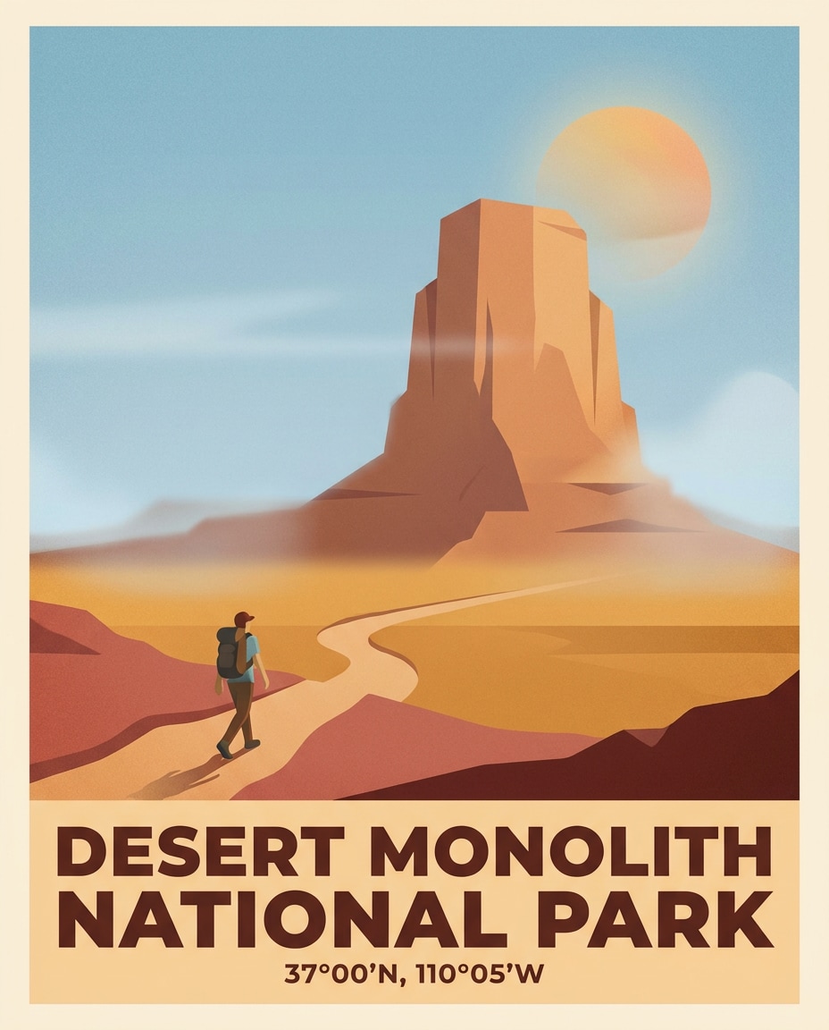 monolith trail photo