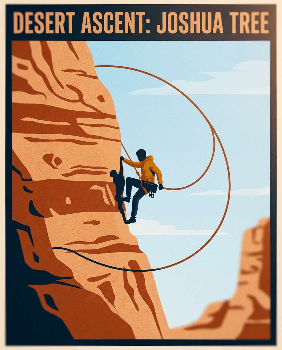 rock climb photo
