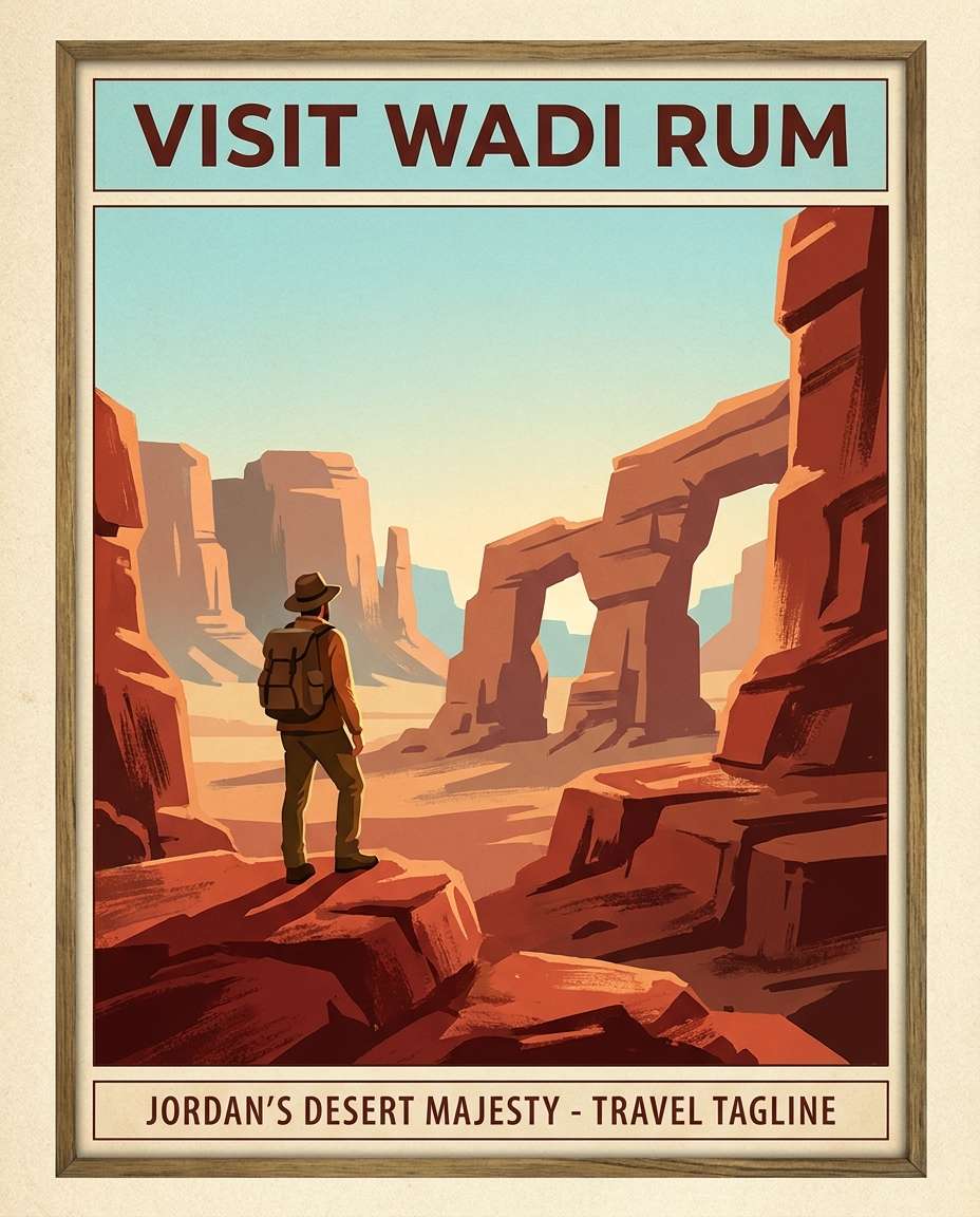 wadi rum hike photo
