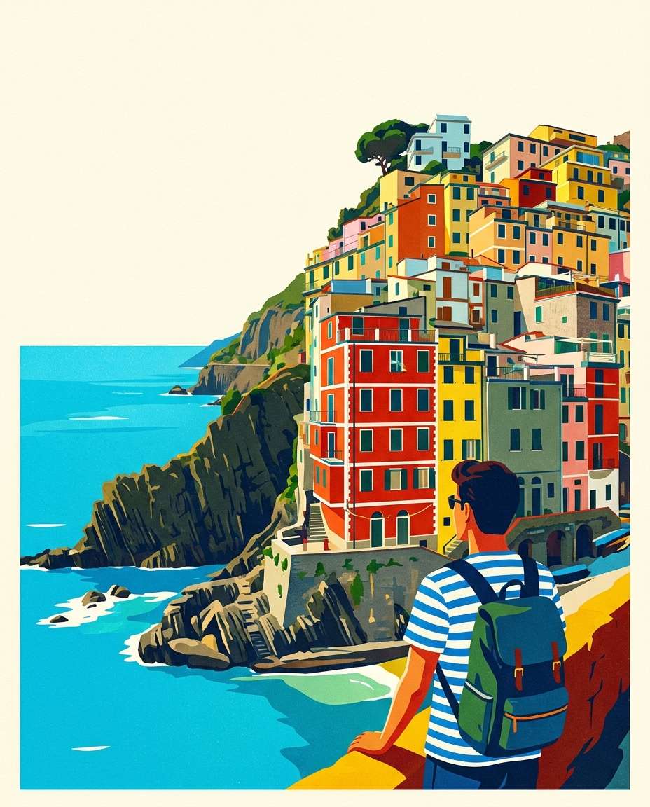 cinque terre colors photo