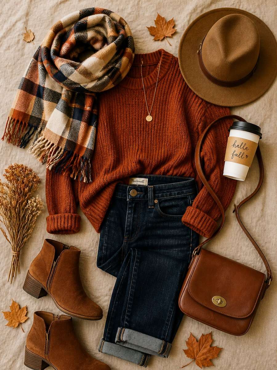 Cozy Autumn Layered Look photo