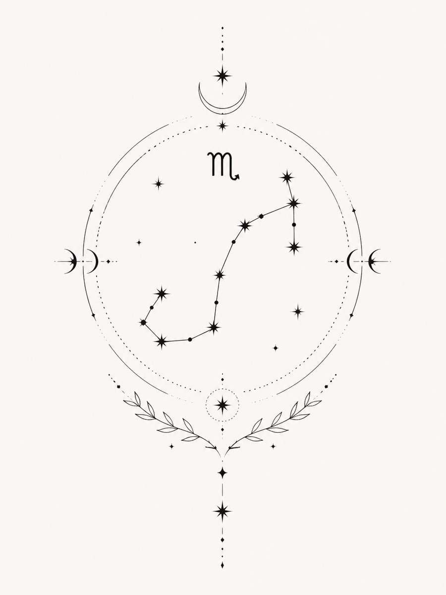 Constellation Tattoo Design photo