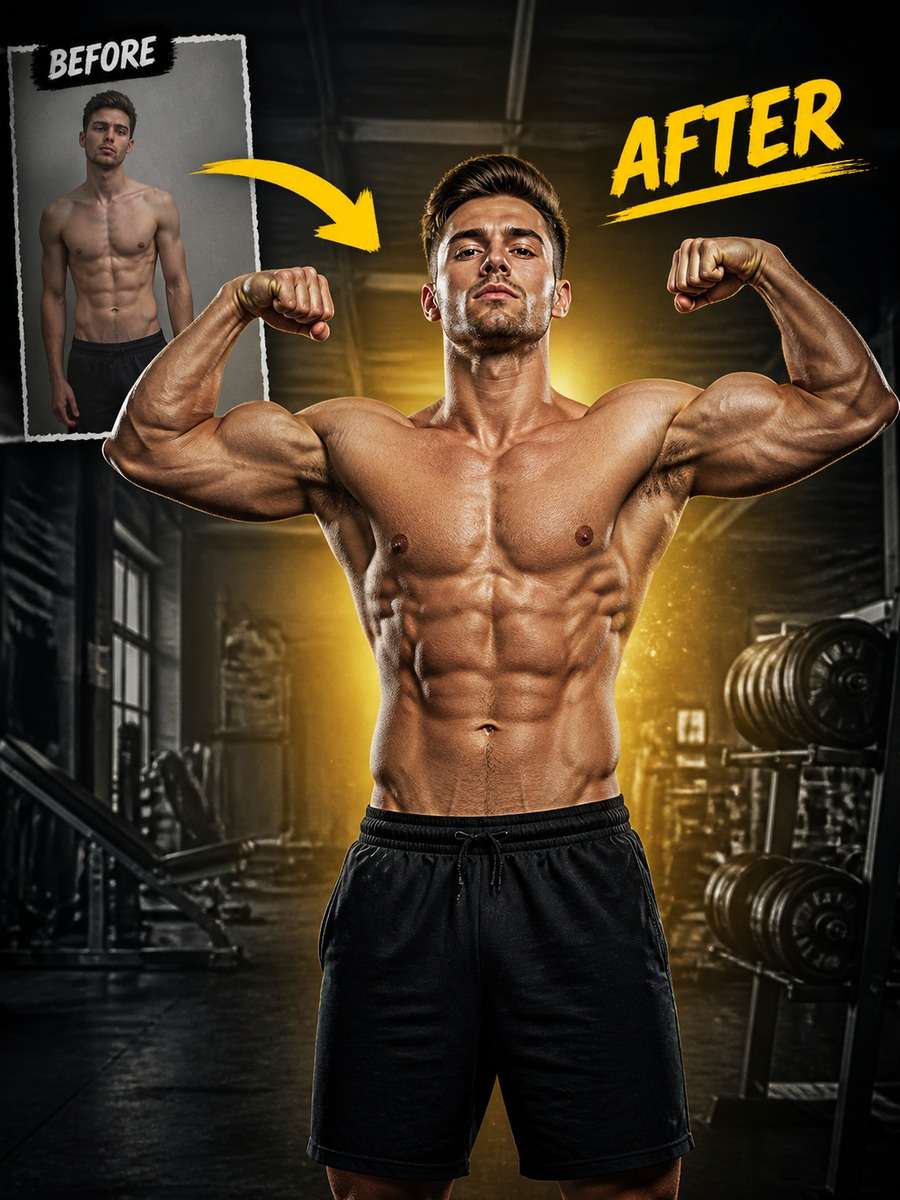 Men's Workout Transformation photo