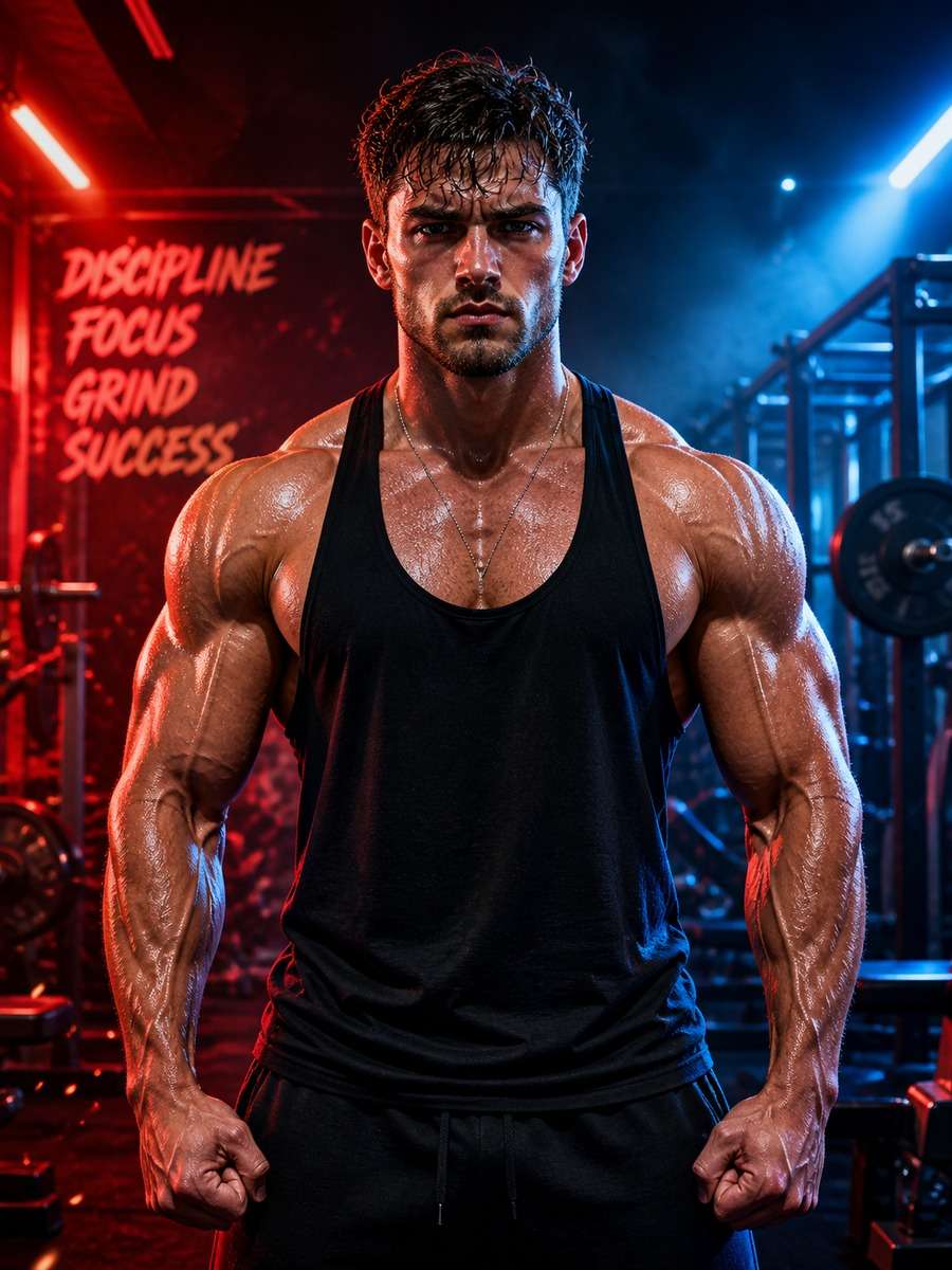 Intense Gym Motivation photo