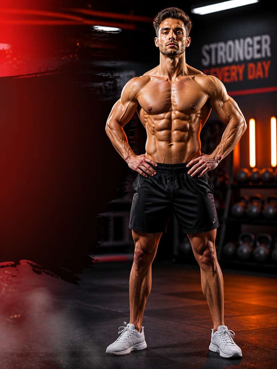 Six Pack Abs Focus photo