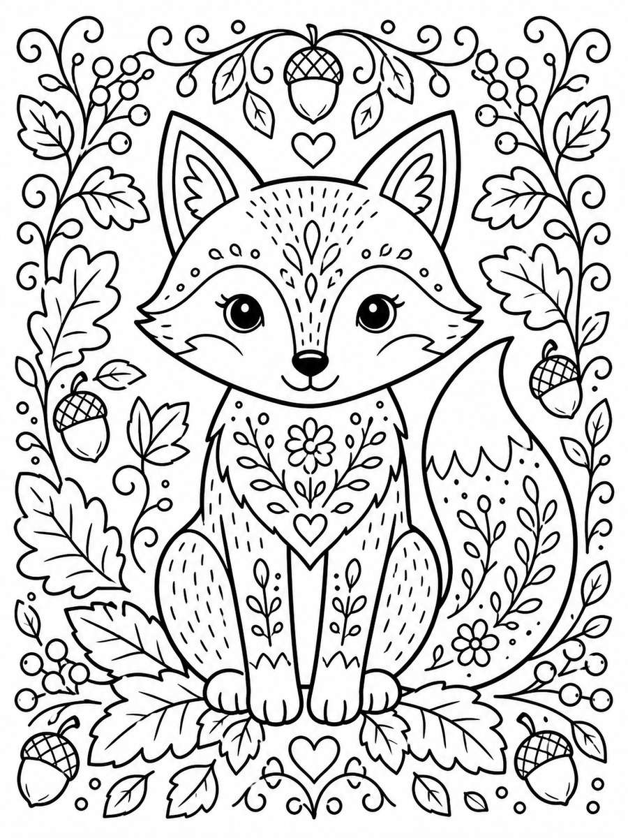 Folk Art Deer photo