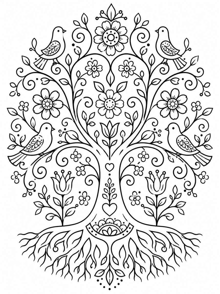 Decorative Tree of Life photo