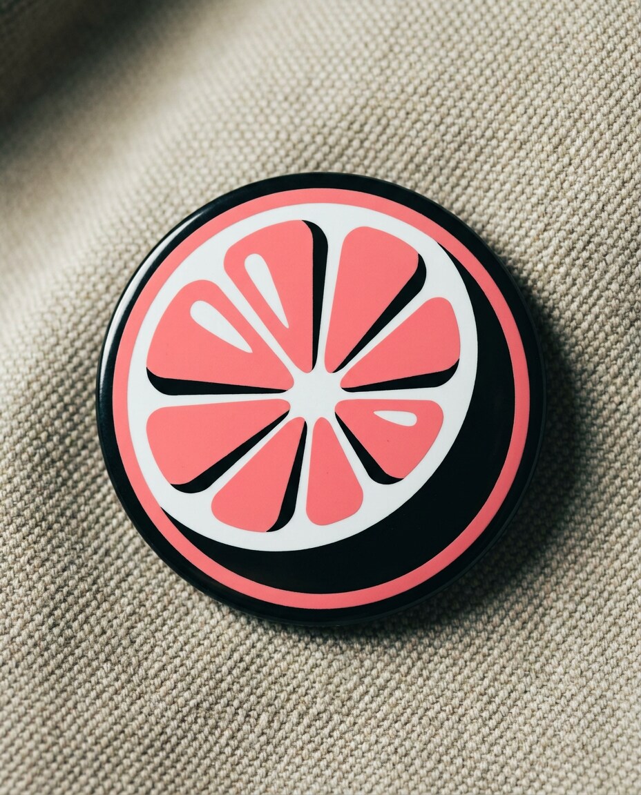 circular juice bar icon photo
