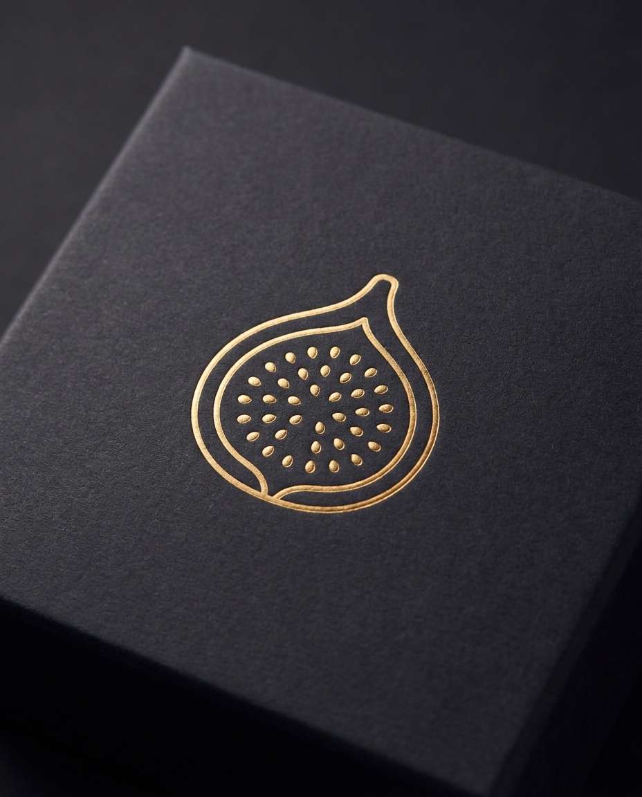 luxury fig emblem photo