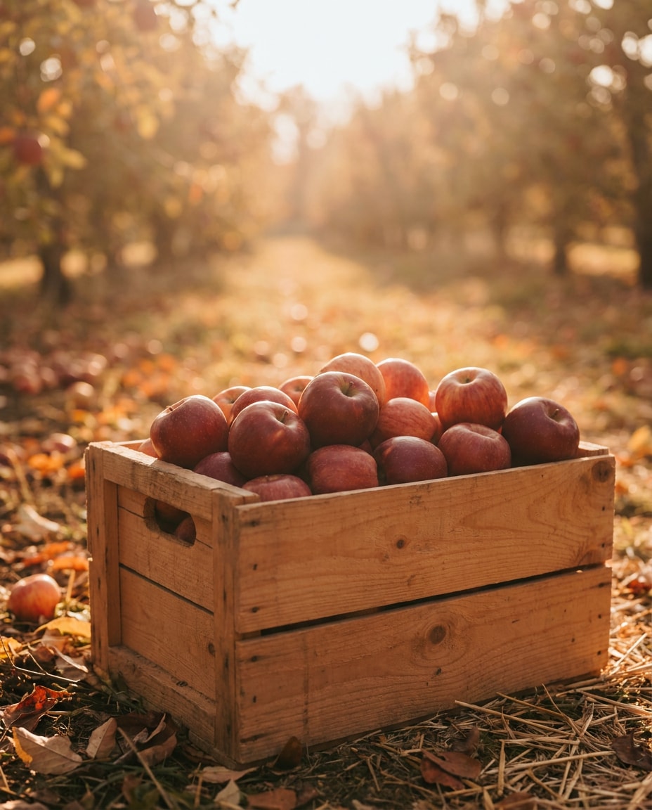 apple orchard sunflare photo
