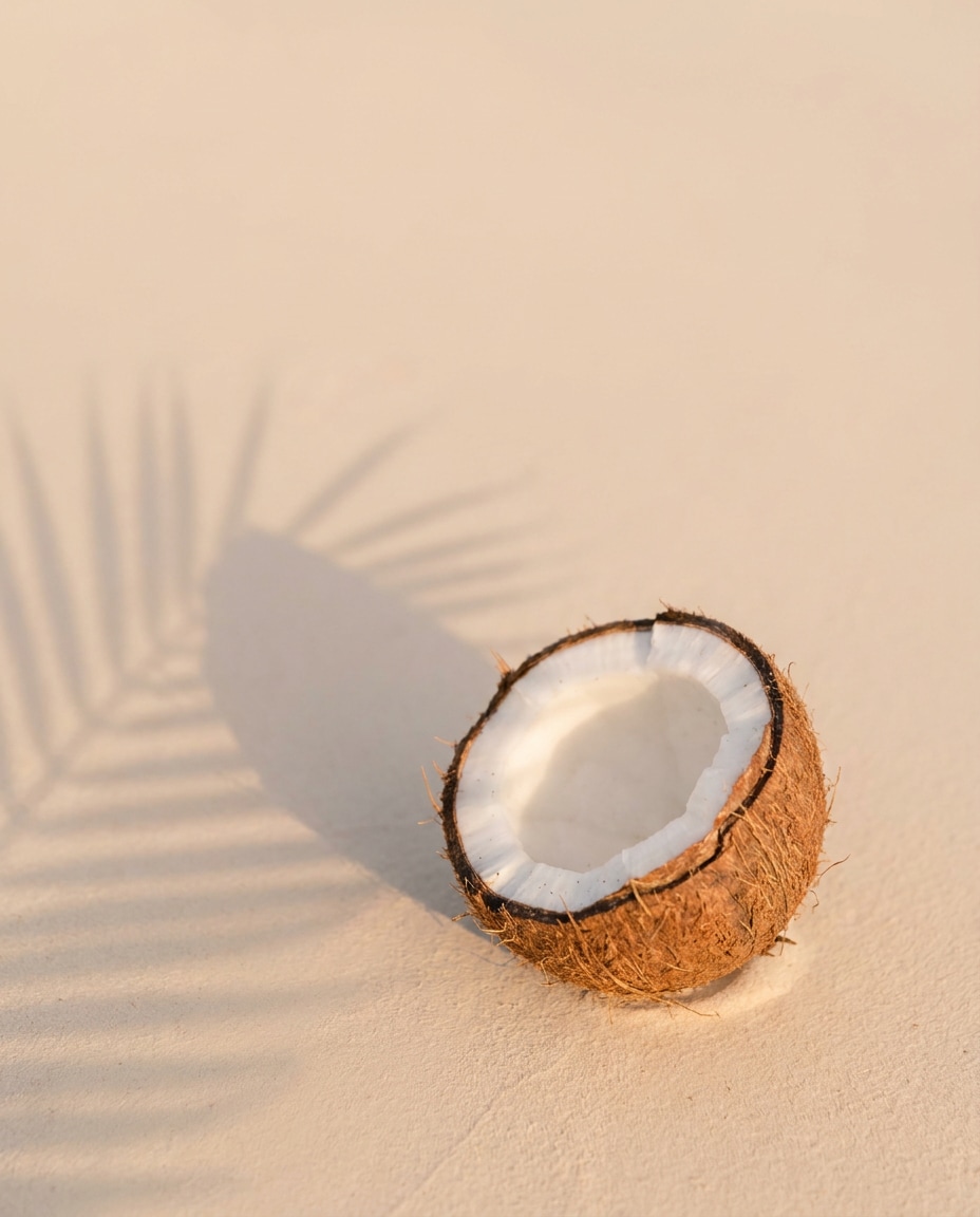 coconut beach minimal photo