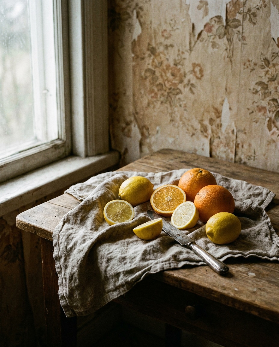 citrus botanical vintage photo