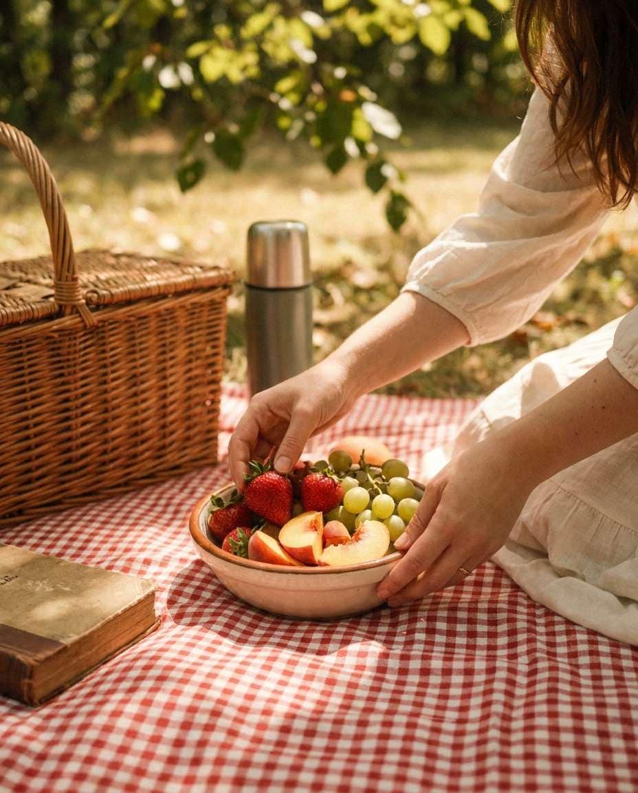 picnic aesthetic photo