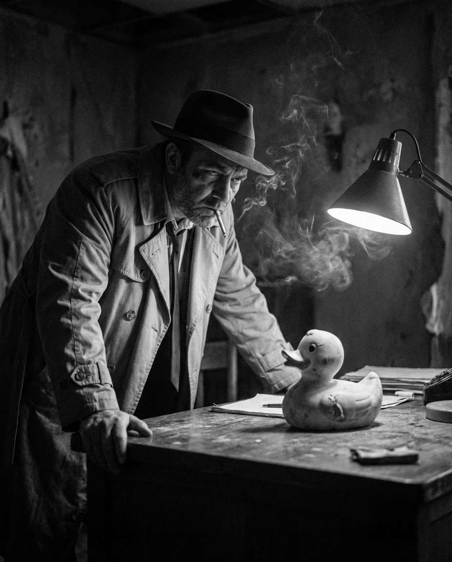 detective vs rubber duck photo