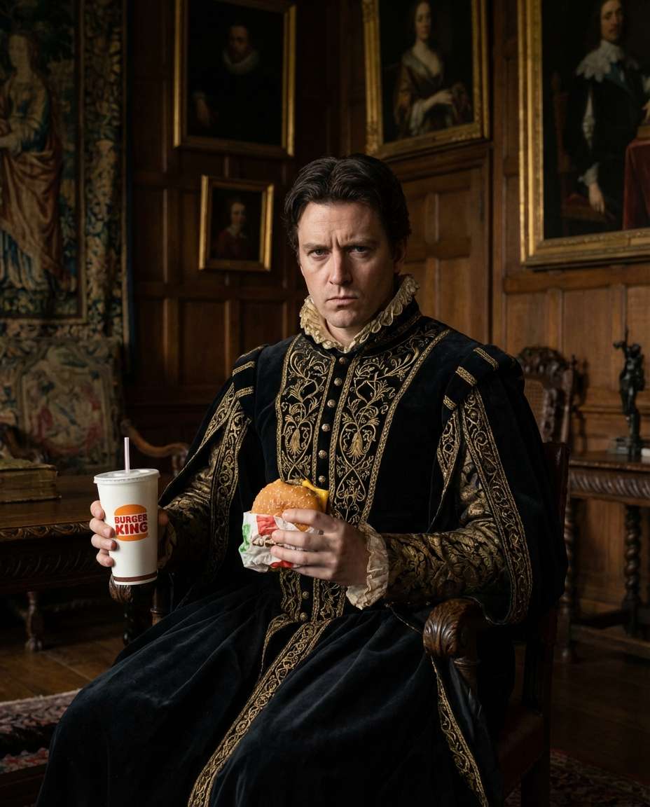 renaissance meme portrait photo