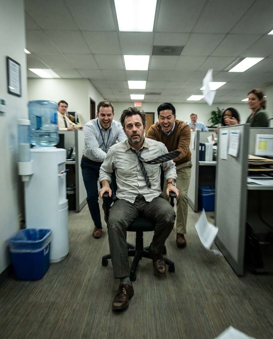 office chair chariot photo