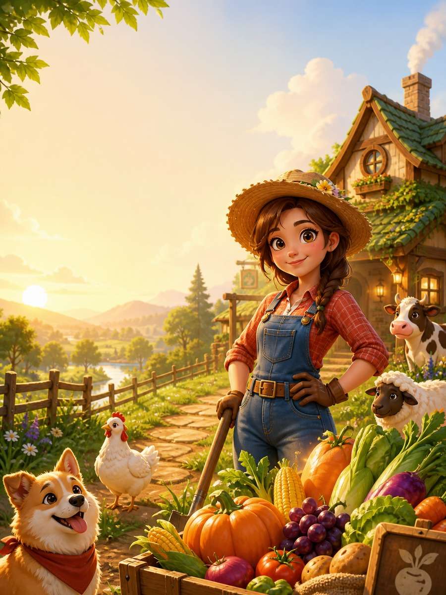 Cozy Farming Game Thumbnail photo