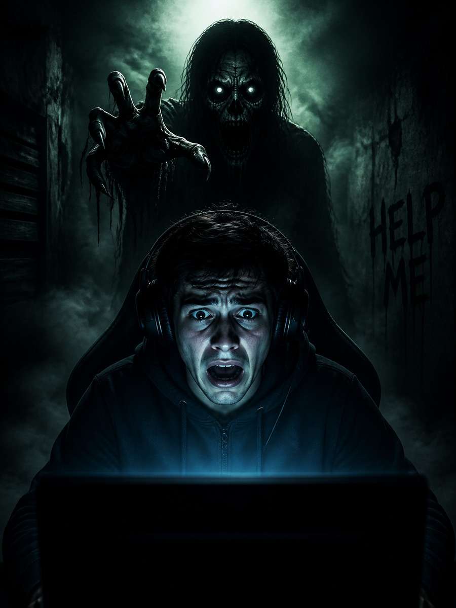 Horror Game Screamer Moment photo