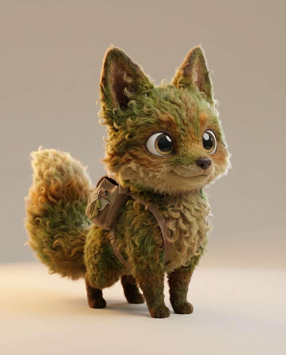 cute creature concept photo