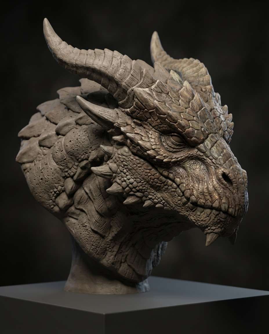 sculpt detail closeup photo