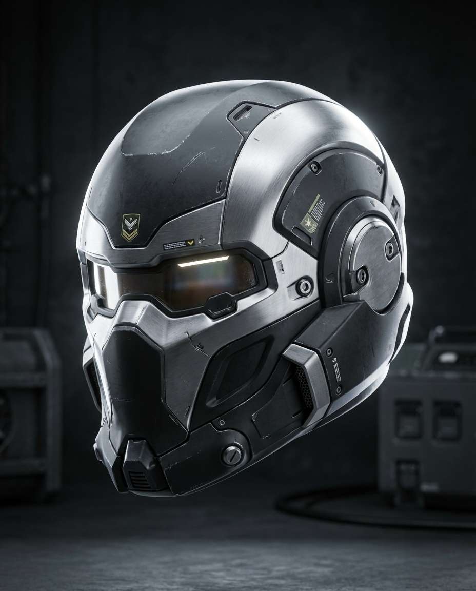 hardsurface helmet photo