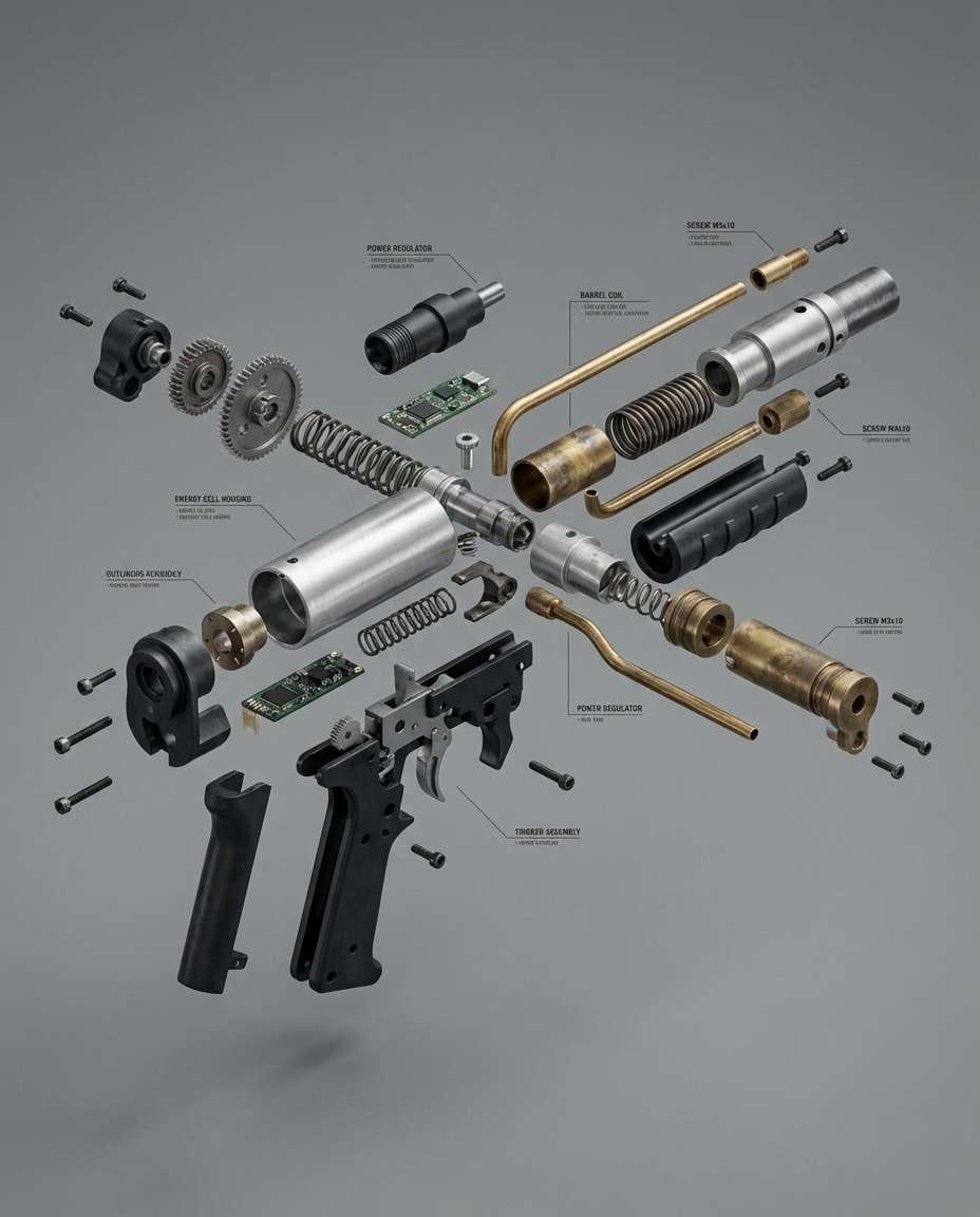 game prop exploded view photo