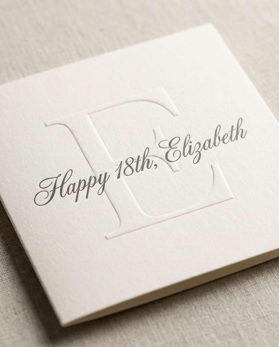 elegant script monogram photo