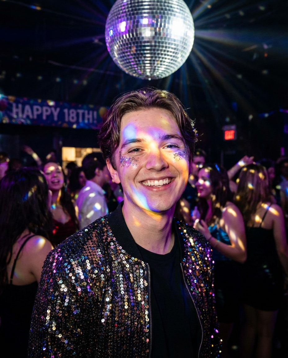 disco mirror ball photo
