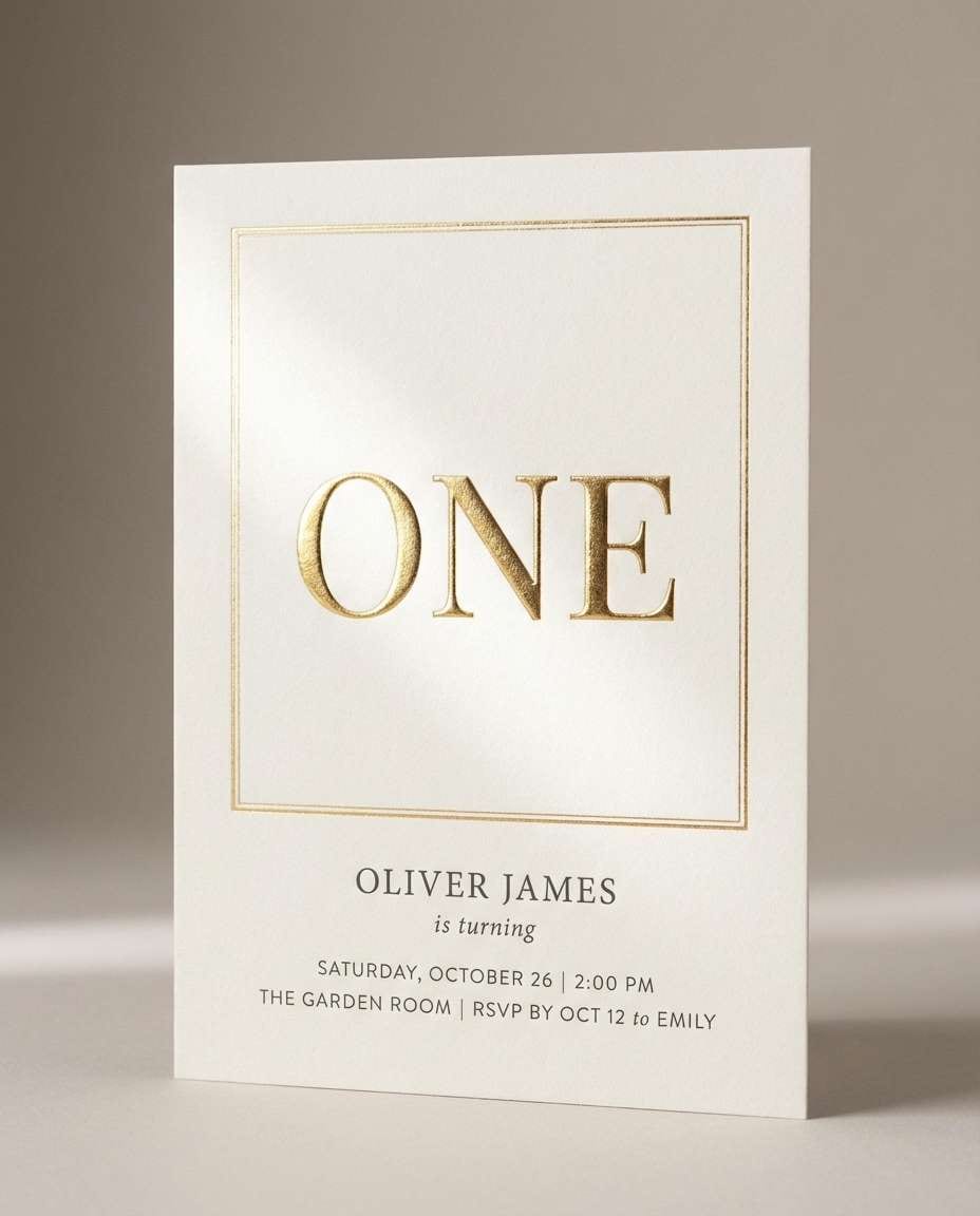 gold foil elegant photo