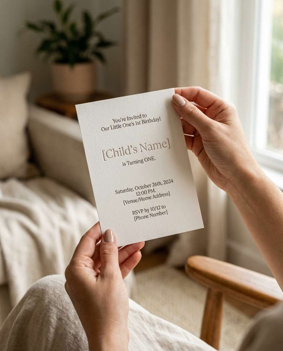 hands holding invite photo