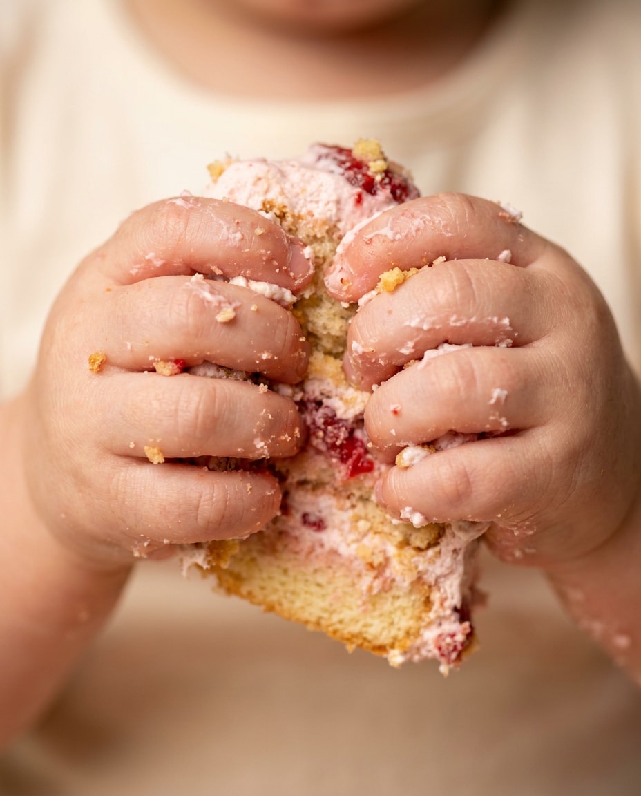 cake smash macro detail photo