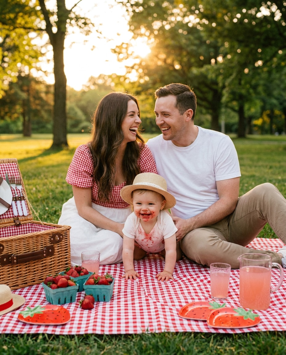 family picnic photo