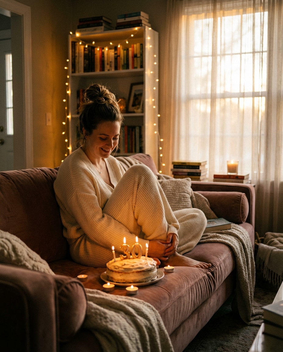 cozy home candles photo